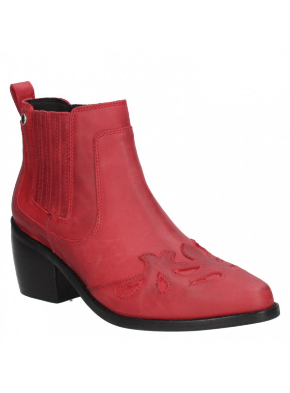 Botin Mujer F300 Zappa rojo