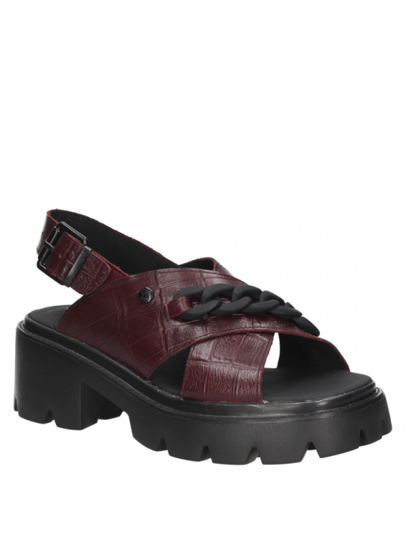 Sandalia Mujer G416 ZAPPA burdeo