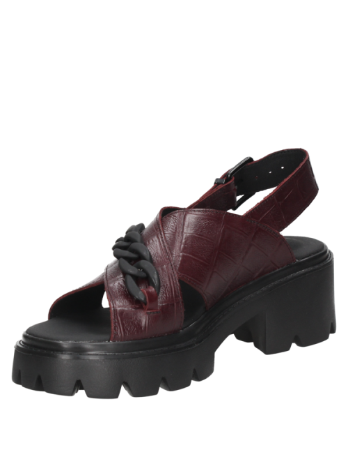Sandalia Mujer G416 ZAPPA burdeo