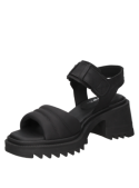 Calzado femenino negro de cuero, atrevido y funcional, ideal para eventos informales y semi-formales.