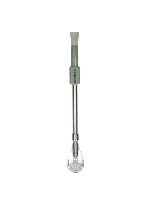 Bombilla Stanley verde unisex, fácil de limpiar, diseñada para el mate en exteriores.