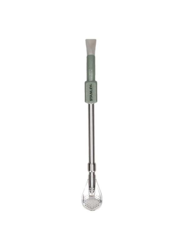 Bombilla Stanley verde unisex, fácil de limpiar, diseñada para el mate en exteriores.