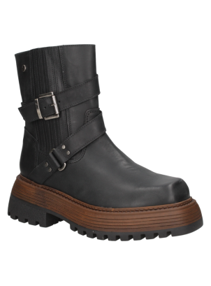 	Bota Cuero Mujer
