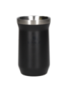 Vaso Stanley negro unisex, acero inoxidable, perfecto para actividades al aire libre y disfrutar del mate.