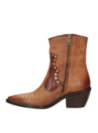 Botín Vaquero Mujer L795 AS98 CAMEL