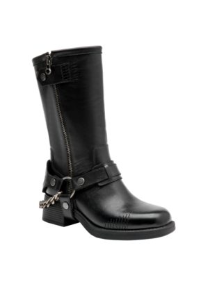 	Bota Cuero Mujer