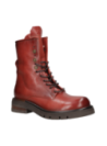 Botín de cuero café AS98 L800, diseño con carácter, mezcla de estilo rústico y urbano, ideal para un look rebelde.
