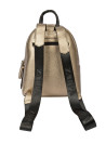 Mochila dorada sofisticada, perfecta para salidas informales y eventos destacados.
