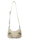 Textura lisa de PU similar al cuero, ideal para estilos casuales y streetwear.
