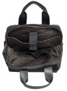 mochila Zappa negra con diseño contemporáneo y funcionalidad