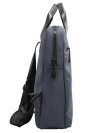 Mochila Zappa azul con correas ajustables, adecuada para llevar laptop.