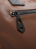 Bolso tote camel para mujer, estilo casual, ideal para actividades laborales y académicas.