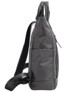 mochila gris mujer casual nylon con correa ajustable
