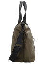 Tote bag Zappa en verde, con correa ajustable, perfecta para actividades diarias y estilo casual.
