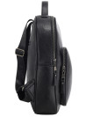 "Mochila negra para mujer, diseño casual, perfecta para llevar notebooks de hasta 15""."
