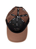 Jockey café para mujer, estilo urbano, 100% algodón, ideal para actividades al aire libre.