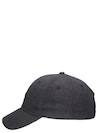 Jockey de poliéster gris, con visera semi-curva, ideal para un estilo audaz y distintivo.