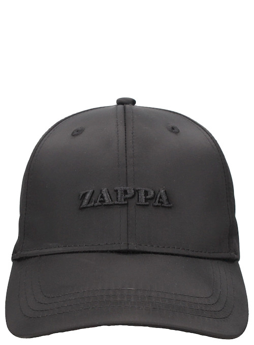 Sombrero negro de satín poliéster para mujer, estilo audaz, recomendado para eventos informales y urbanos.
