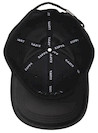 Jockey negro de satín poliéster para mujer, estilo urbano, ideal para actividades al aire libre.