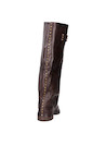 Bota de mujer en color moro, perfecta para un look moderno y urbano, ideal para combinar con jeans o faldas.