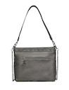 Tote bag de mujer en acero, con diseño práctico y elegante, ideal para llevar objetos personales.
