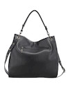 Tote bag negra de mujer, diseñada para combinar elegancia y funcionalidad en el día a día.
