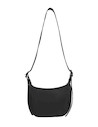 Textura mate en bandolera negra Zappa, un accesorio indispensable para trabajo o paseos.