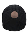 gorro negro mujer 100% algodón, combina confort y estilo en climas fríos.