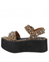 Sandalia Mujer B331 Zappa animal print