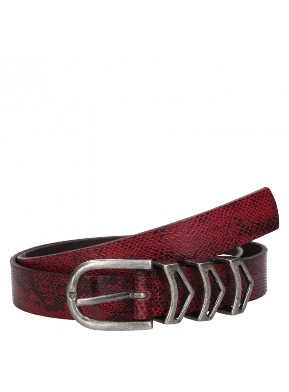 Cinturon Mujer C945 Zappa burdeo