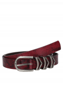 Cinturon Mujer C945 Zappa burdeo