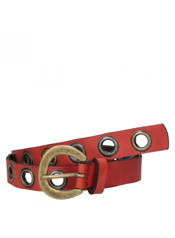 Cinturon Mujer C959 Zappa rojo
