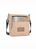 Bandolera Mujer F912 Zappa beige