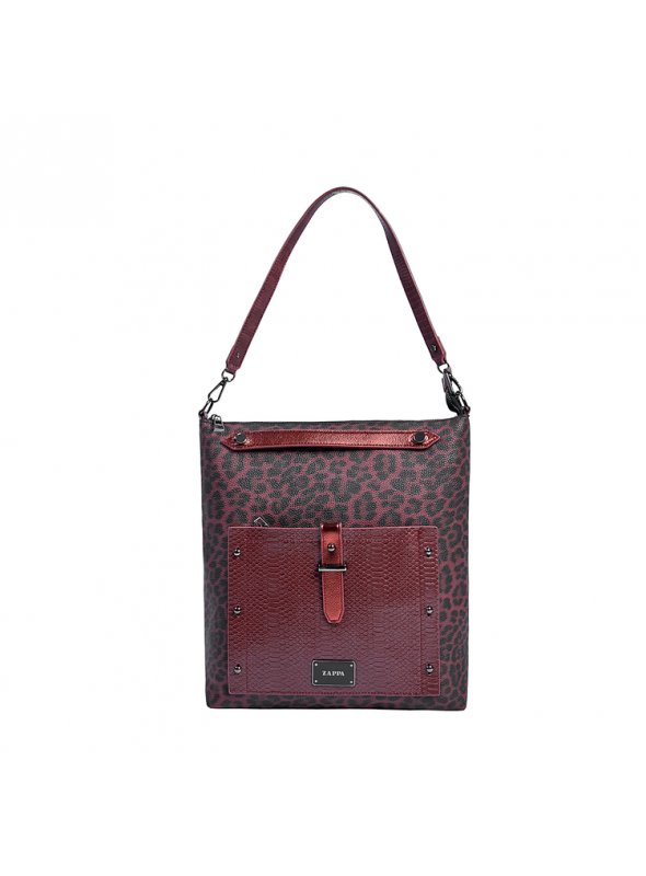 Cartera Mujer F922 Zappa burdeo