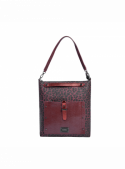 Cartera Mujer F922 Zappa burdeo